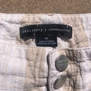 sanctuary x ANTHRO Striped Pants